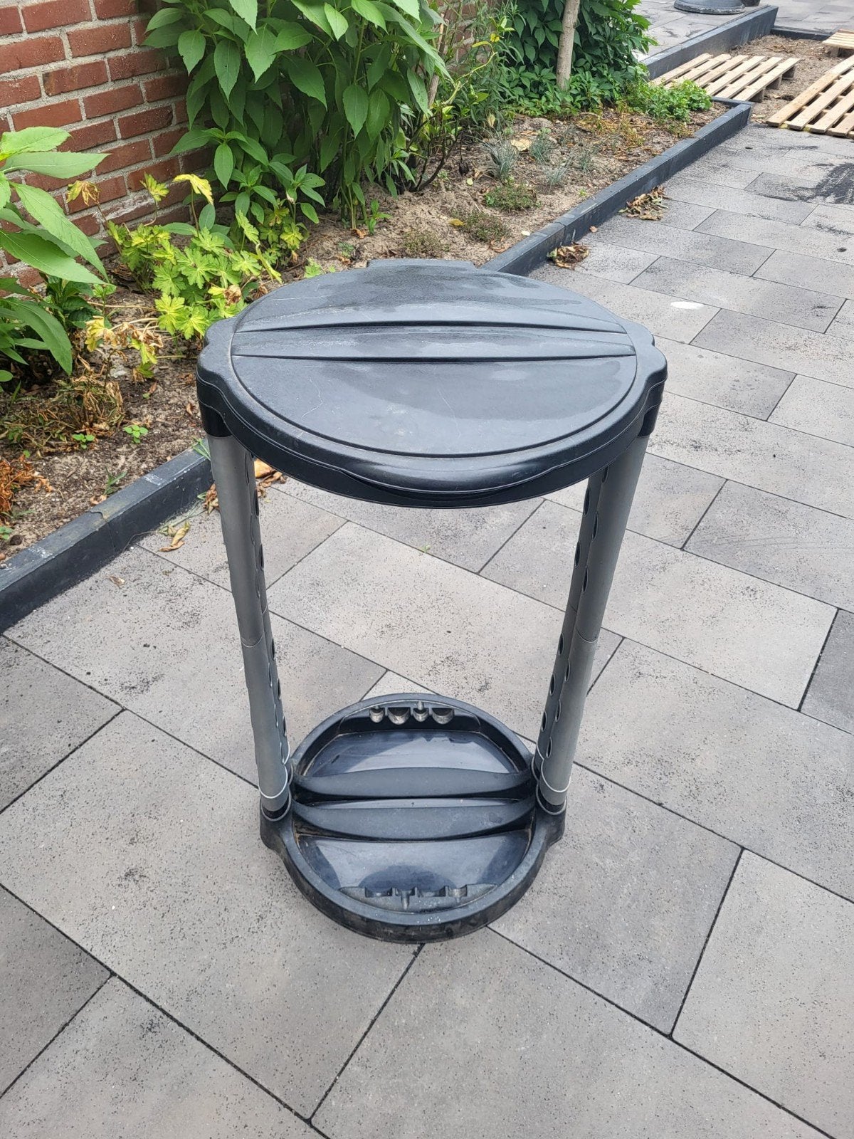 Afvalzakhouder met deksel - Handig en Compact, Ophalen, Gebruikt