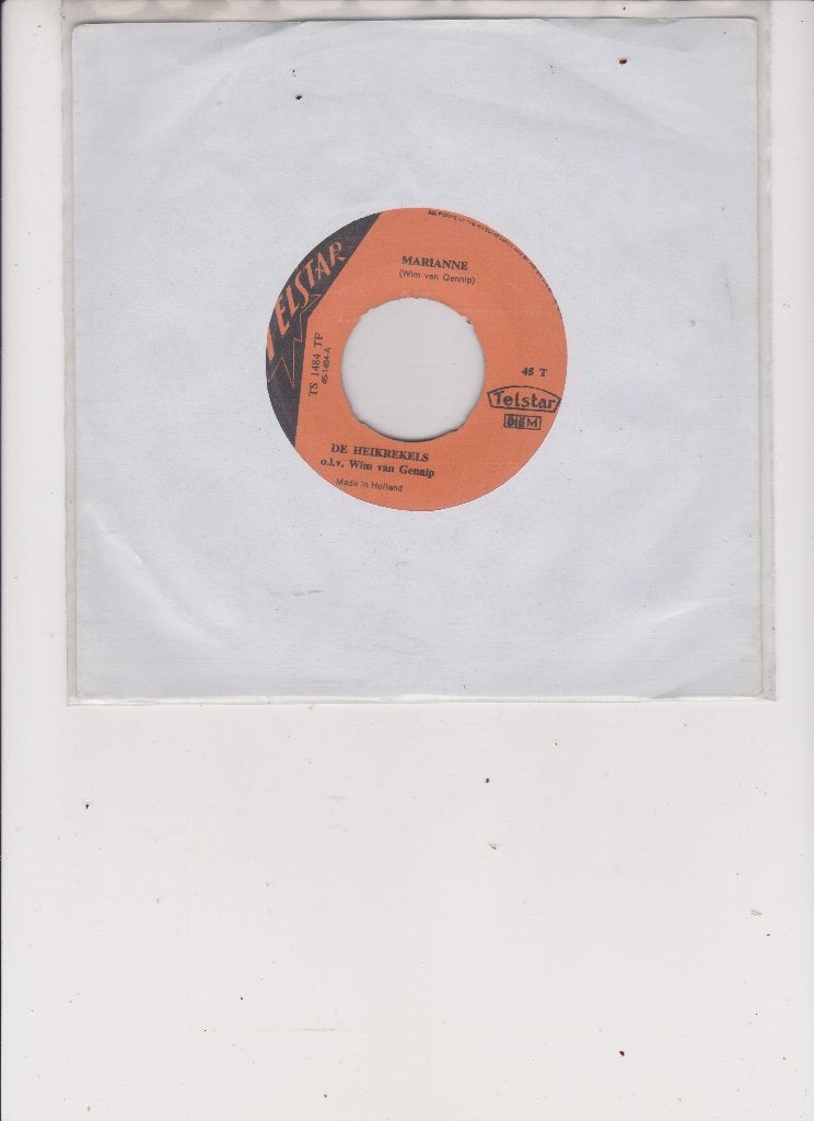 de heikrekels, Ophalen of Verzenden, Gebruikt, 7 inch, Levenslied of Smartlap