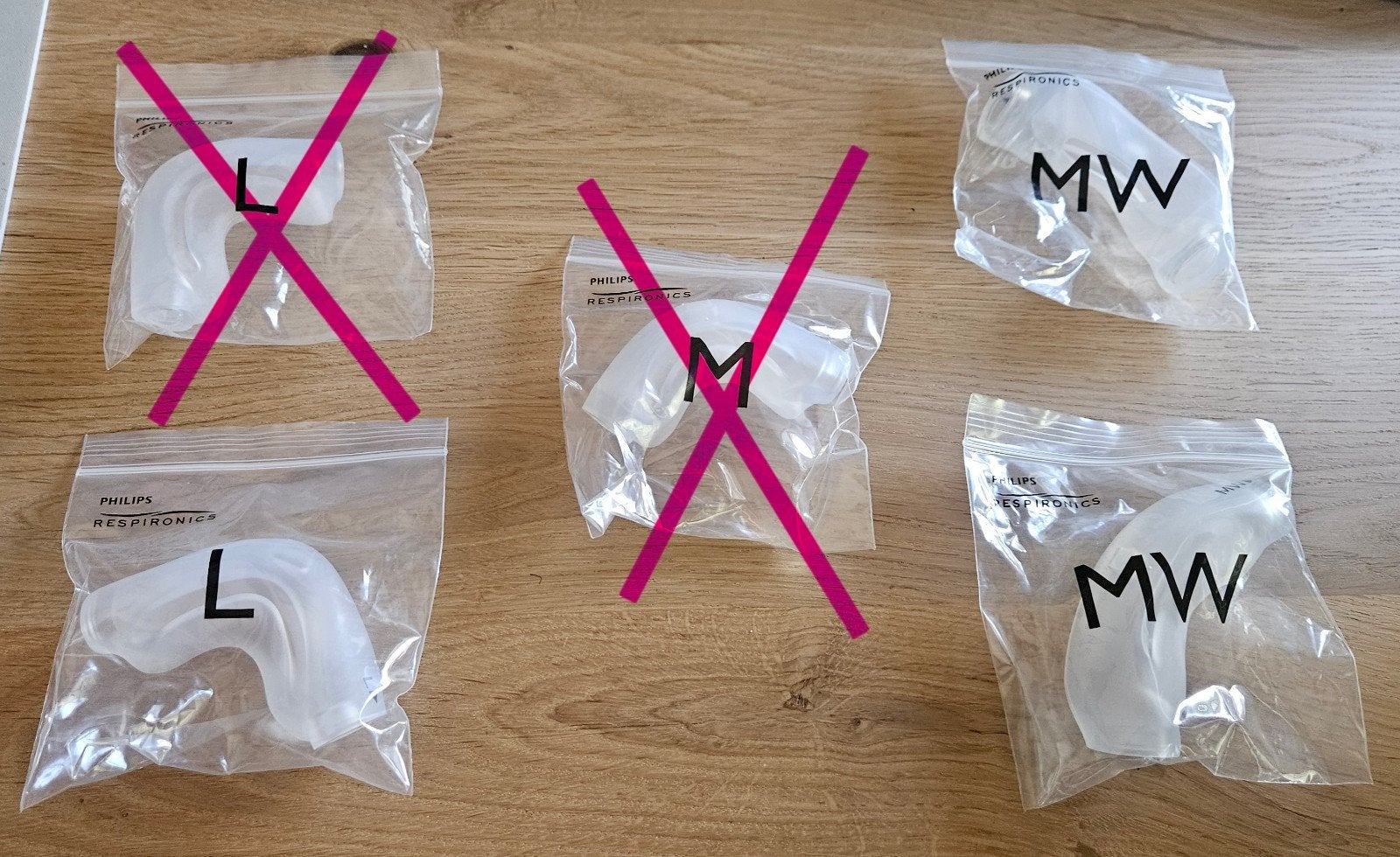 Philips DreamWear neusmasker-kussen diverse maten te koop, Diversen, Verpleegmiddelen, Ophalen of Verzenden, Nieuw