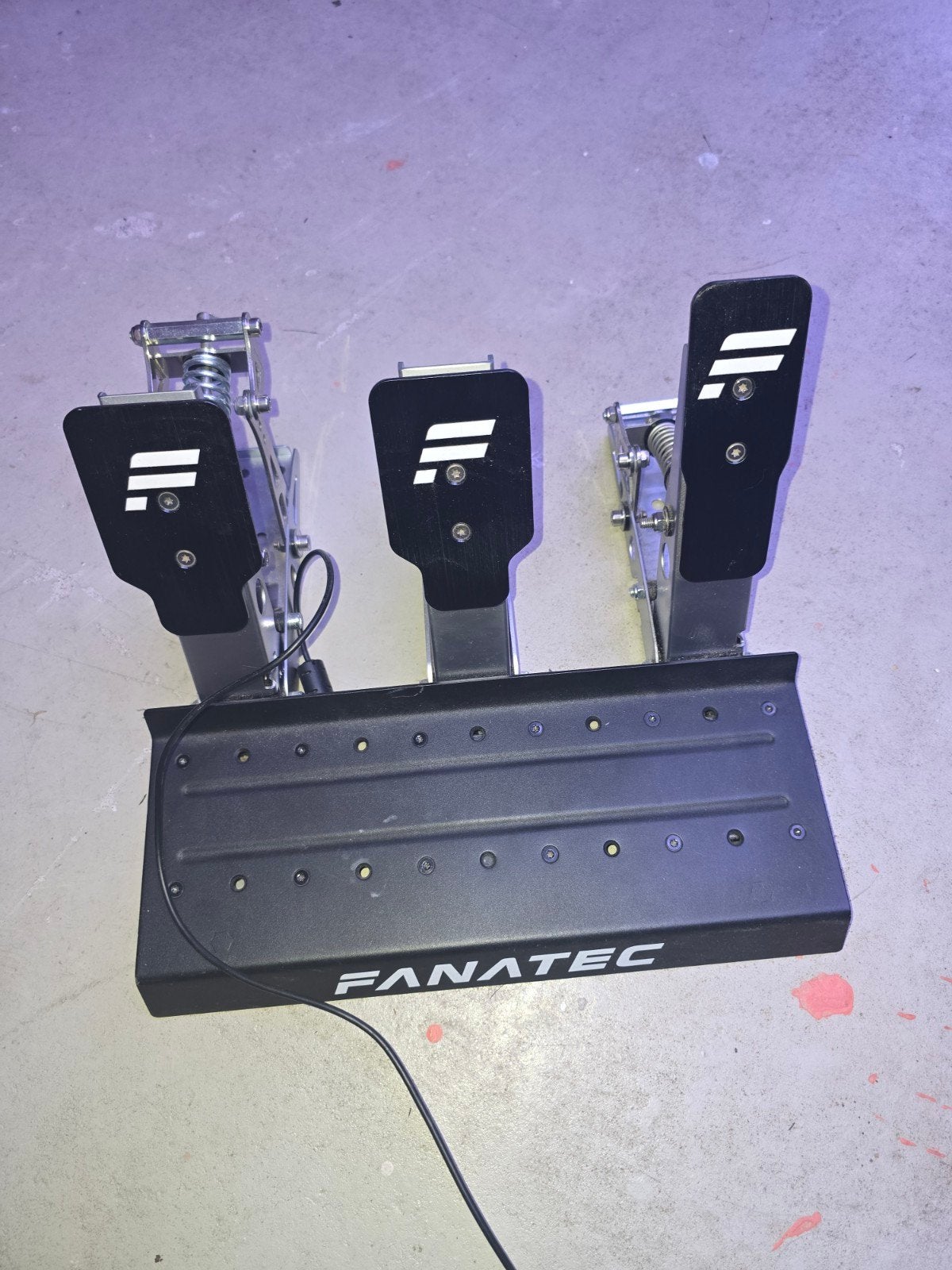 Fanatec CSL Pedals + Load Cell Kit (3 Pedalen) – Uitstekende, Computers en Software, Joysticks, Ophalen of Verzenden, Zo goed als nieuw