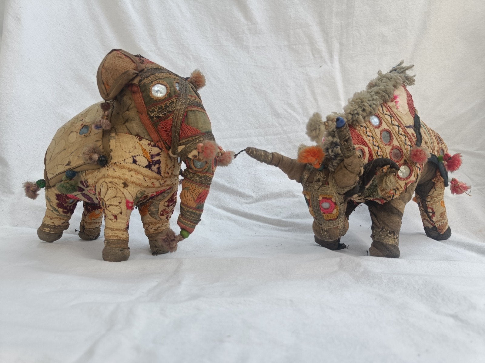 Decoratieve Indiase Olifant en Buffel Beelden, Ophalen of Verzenden
