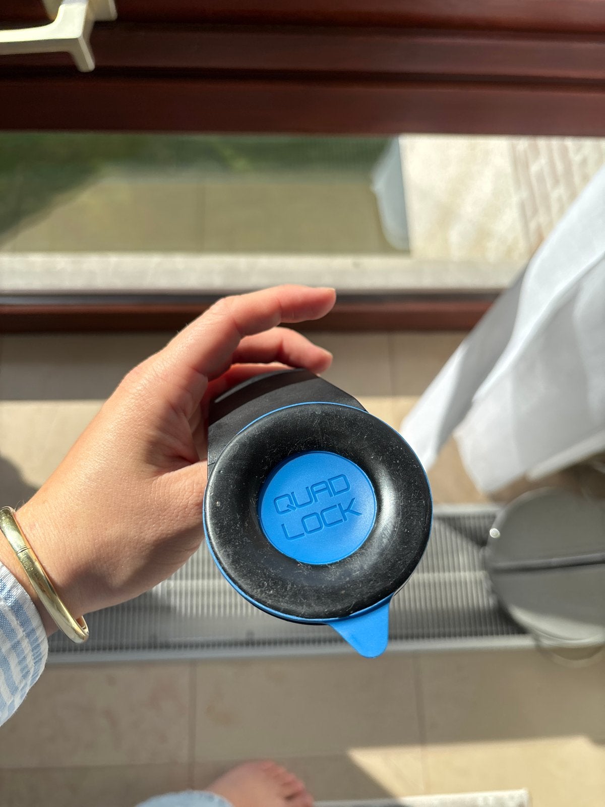 Quad Lock telefoonhouder voor auto, Ophalen of Verzenden, Gebruikt, Auto