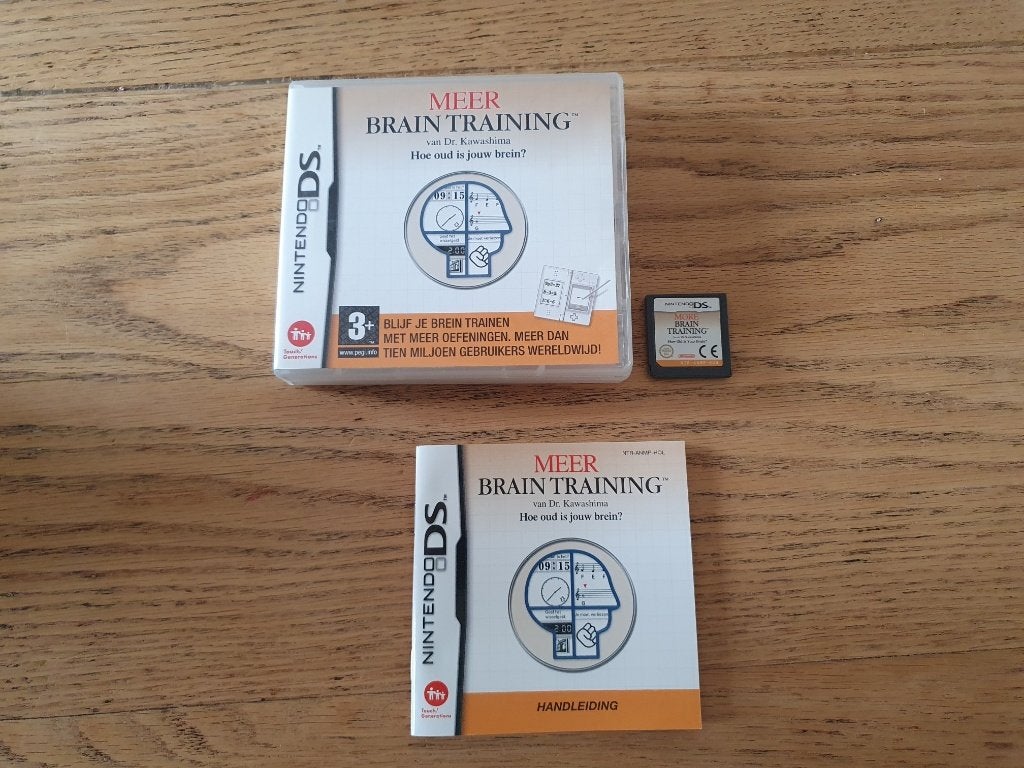 Meer Brain training CIB x € 5,00, Puzzel en Educatief, Verzenden, 1 speler, Zo goed als nieuw