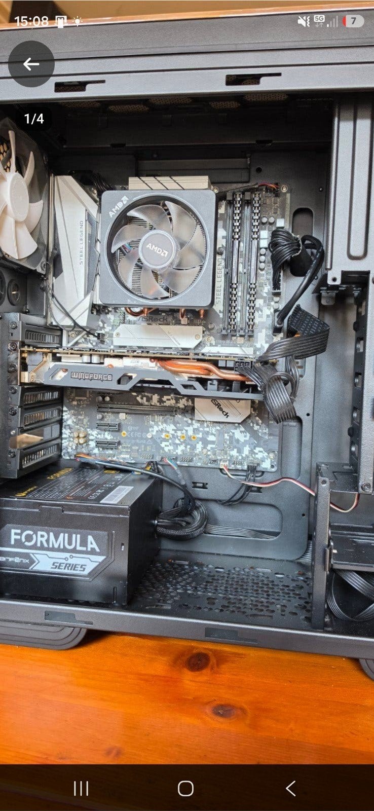 Gaming PC: Ryzen 5 4500, 16GB RAM, MSI GTX 960 4GB, Ophalen, Gebruikt, Ryzen 5 4500, Geen opslag