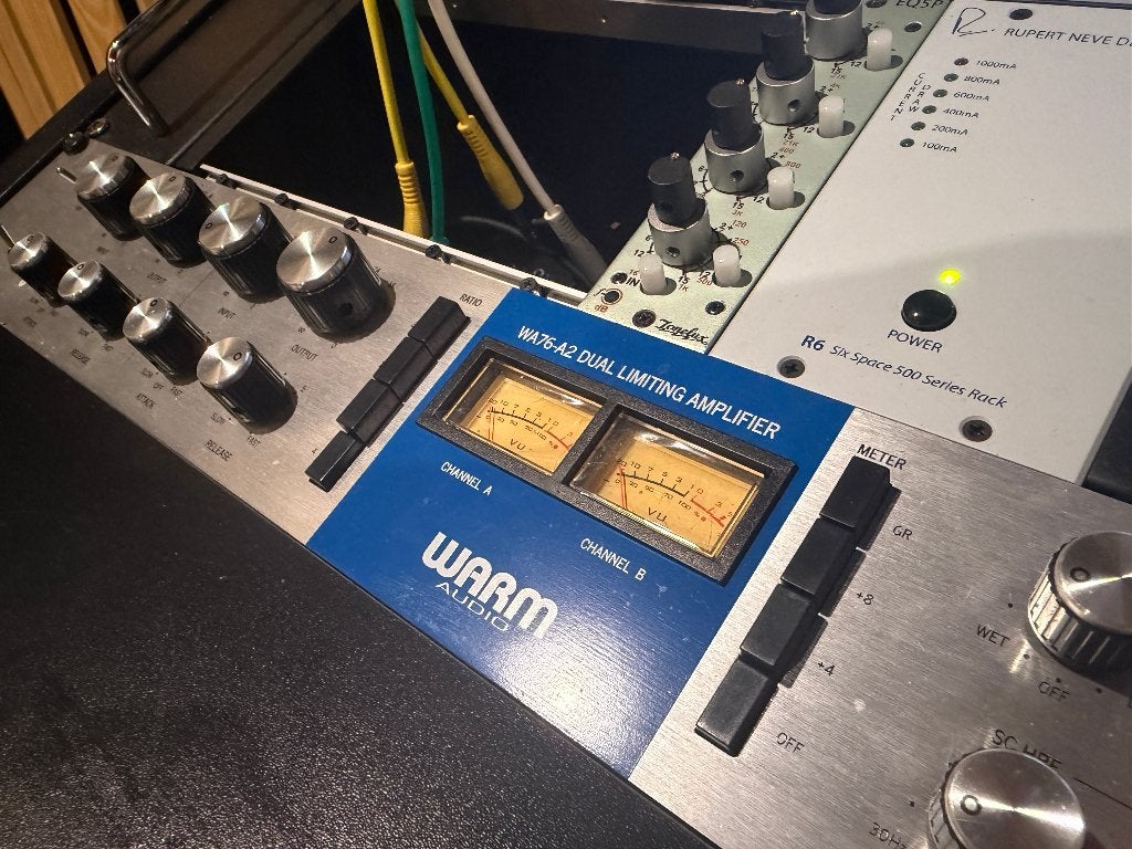Warm Audio WA76-A2 Dual FET compressor, Muziek en Instrumenten, Effecten, Ophalen, Zo goed als nieuw, Compressor