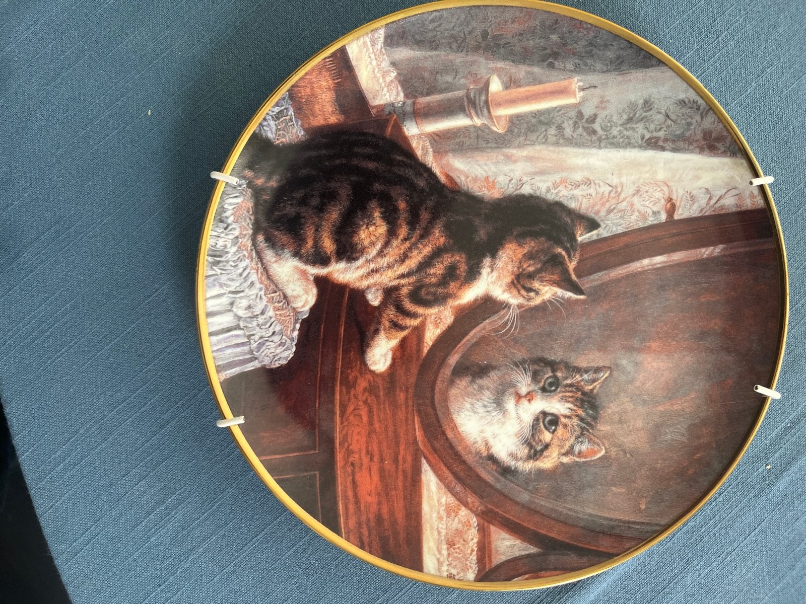 Franklin Mint 'Picture Perfect' Katten Sierbord - Limited Ed, Ophalen of Verzenden