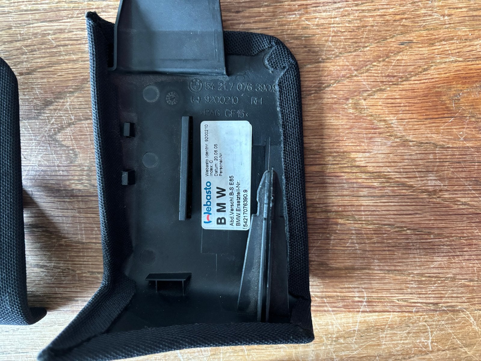 BMW E85 /Z4 Webasto afdekking interieur hardtop, Ophalen of Verzenden, Gebruikt, BMW