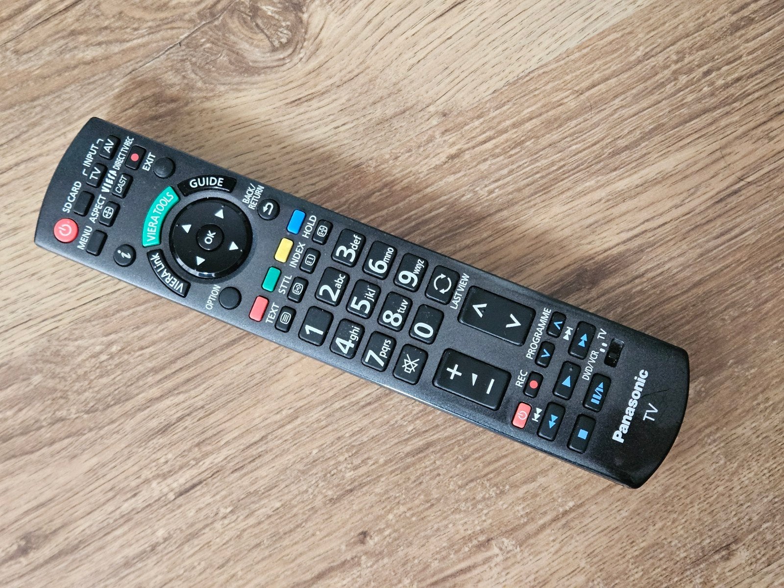 Panasonic afstandsbediening Z.G.A.N., Ophalen of Verzenden, Zo goed als nieuw, Origineel, Tv