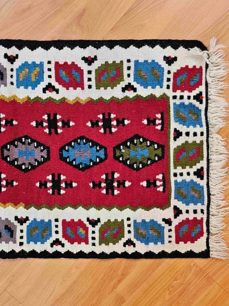 Kelim loper 74/42 cm, Ophalen of Verzenden