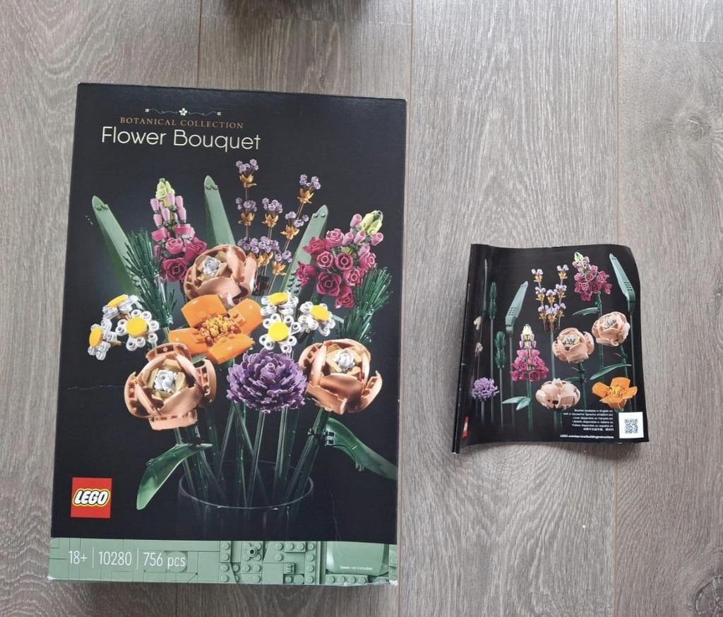 Lego bloemen Botanical Collection Bloemenboeket, Overige thema's, Lego, Compleet, Ophalen of Verzenden