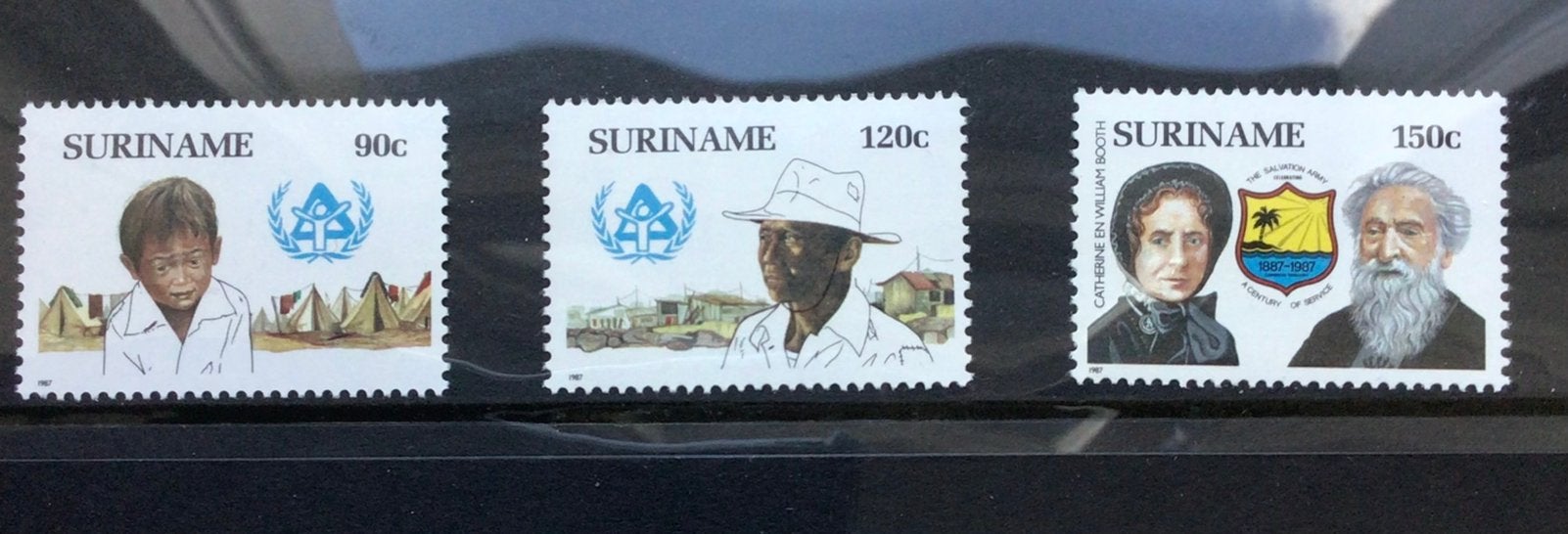 Te koop Suriname 546-548 postfris, Ophalen of Verzenden, Postfris