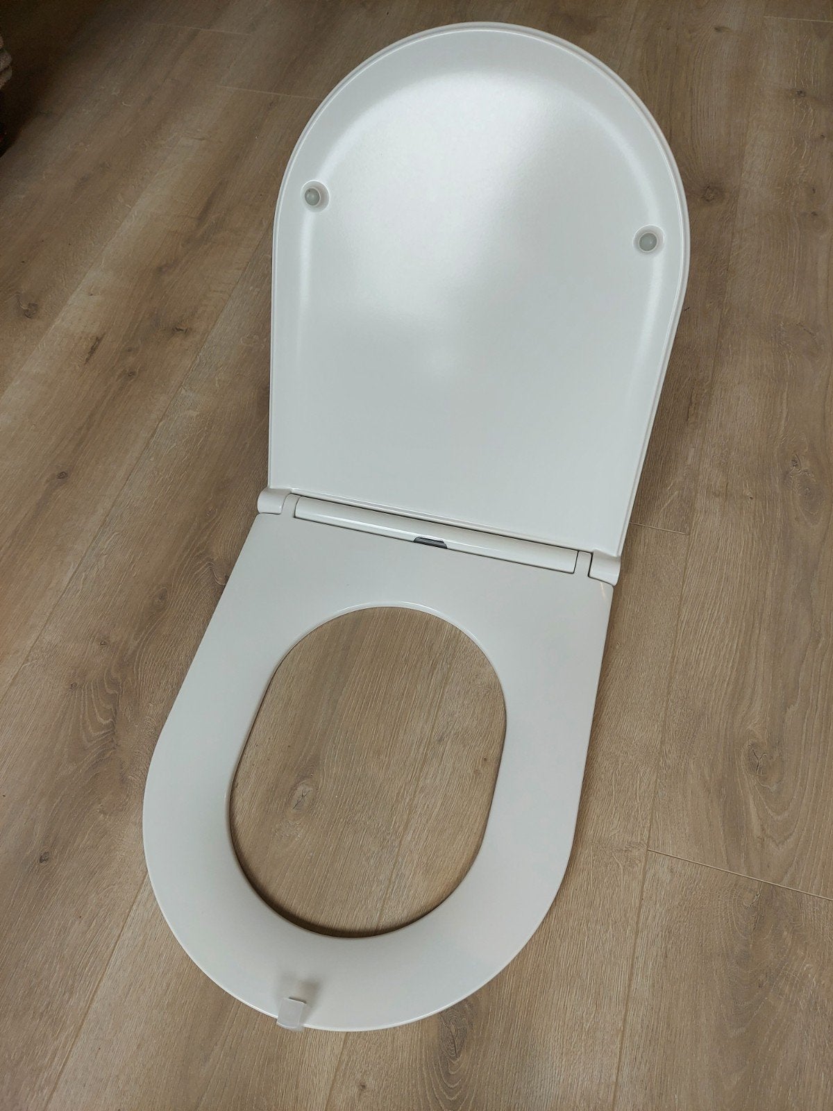 Nieuwe witte wc bril met softclose, Ophalen of Verzenden, Nieuw, Toilet