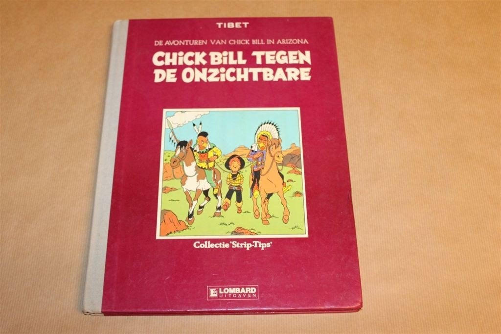 Chick Bill tegen de onzichtbare - Herdruk Hardcover, Boeken, Eén stripboek, Ophalen of Verzenden, Zo goed als nieuw