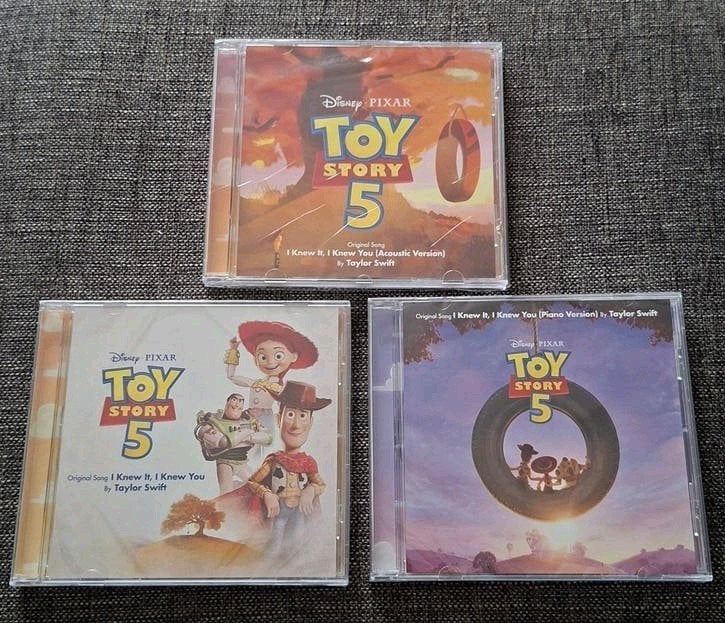3 CD-singles I Knew it, I Knew You - Taylor Swift Toy Story, Ophalen of Verzenden, Nieuw in verpakking