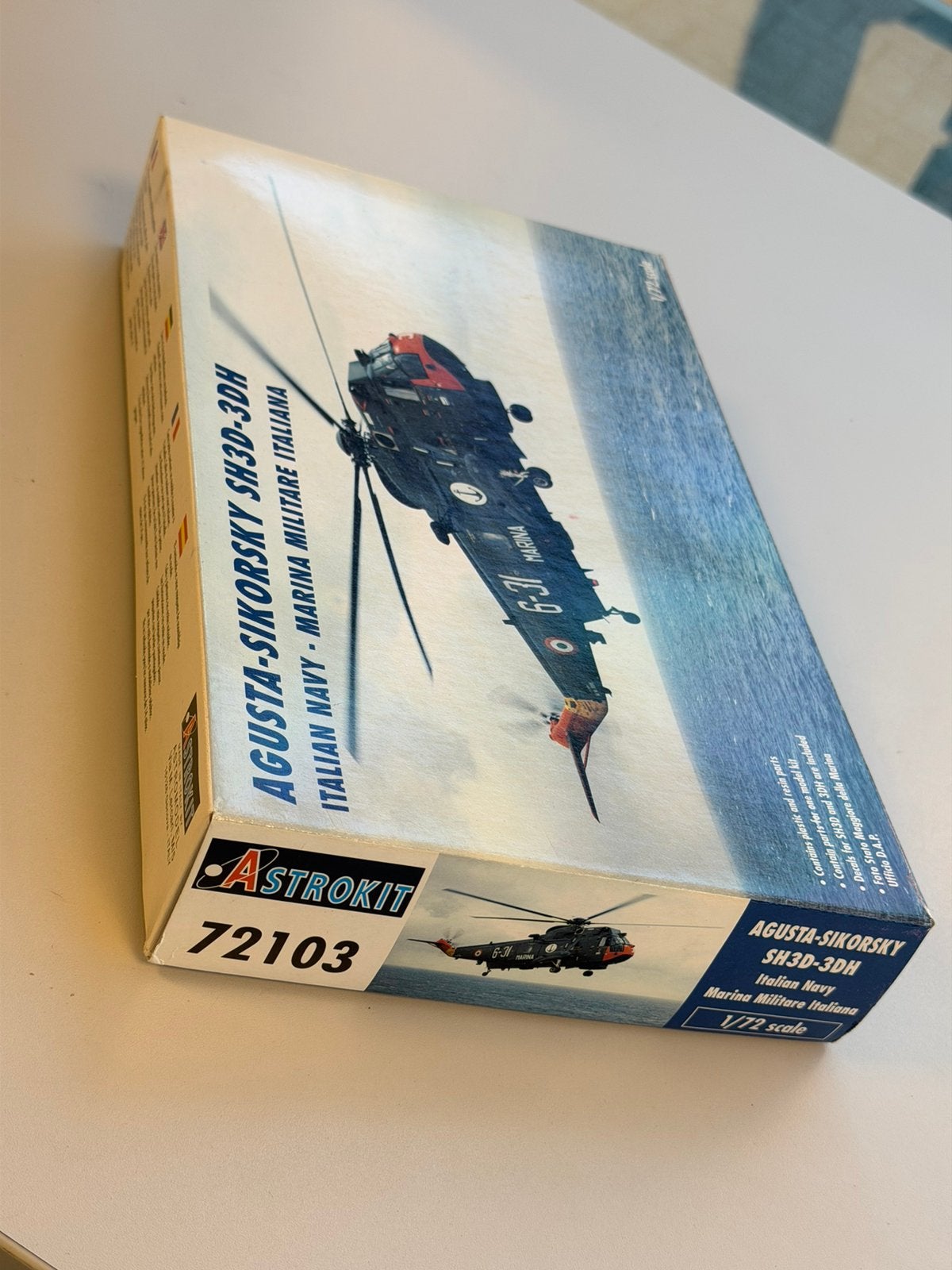 Astrokit 72103 Agusta-Sikorsky SH3D-3DH 1/72 Nieuw zeldzaam, Hobby en Vrije tijd, Overige merken, 1:72 tot 1:144, Helikopter, Nieuw