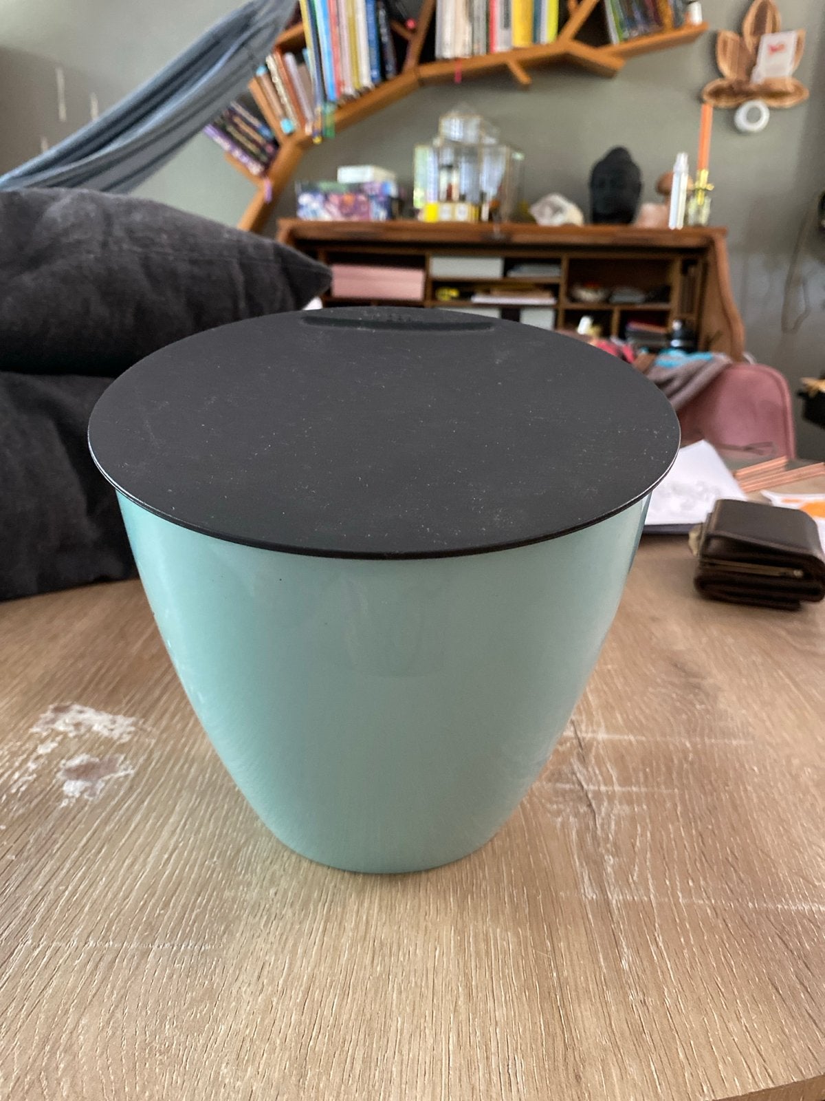 Mepal afvalbakje/compostbakje in mintgroen, Kunststof, Ophalen of Verzenden, Overige merken, Groen