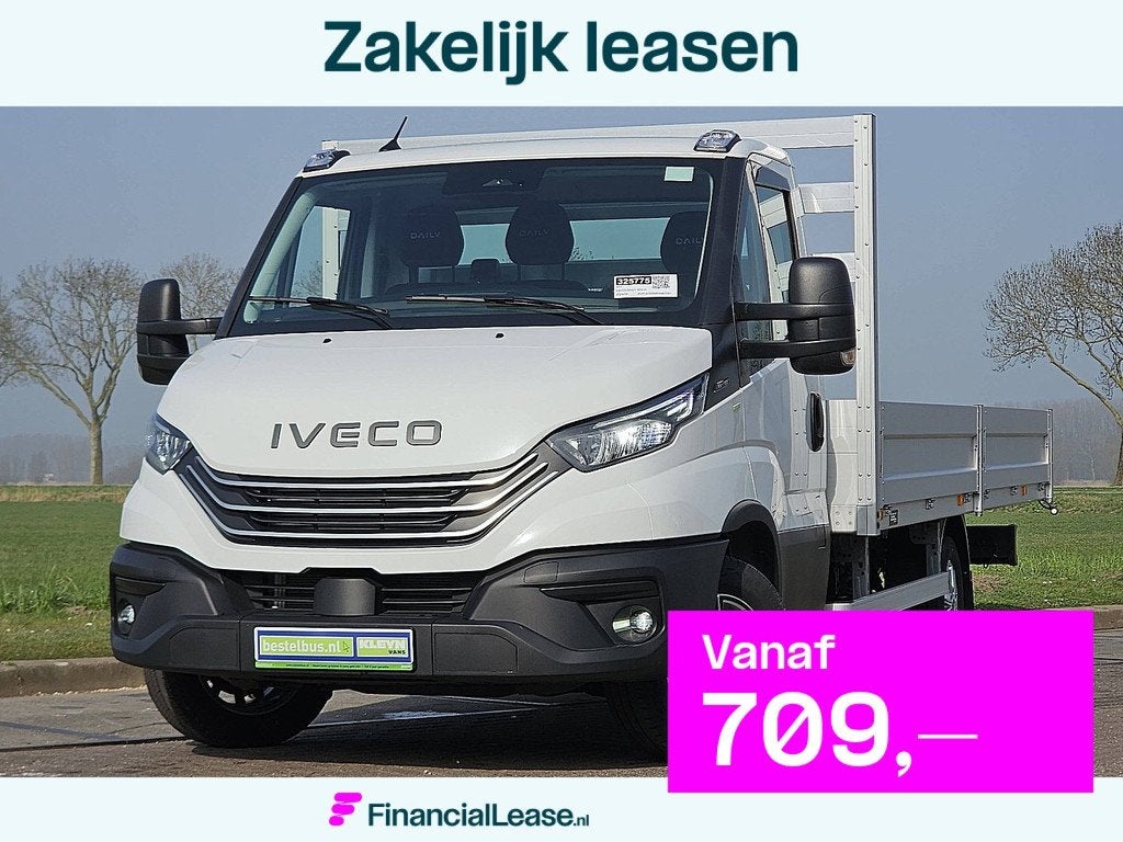 IVECO DAILY 35S16 3.0l open-laadbak xl, LED verlichting, Gebruikt, Euro 6, Iveco