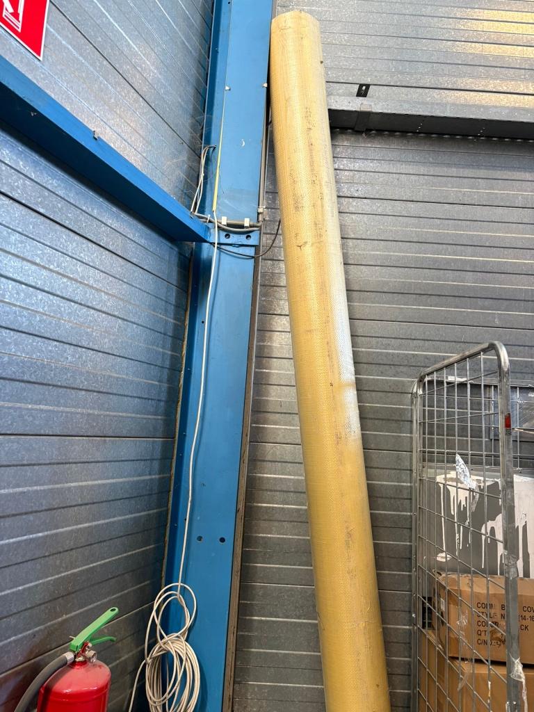 Afdekzeil 600 grams op rol | Grijs | 150m2 | 50X3,1M, Ophalen, Nieuw, 15 m² of meer, Zeil