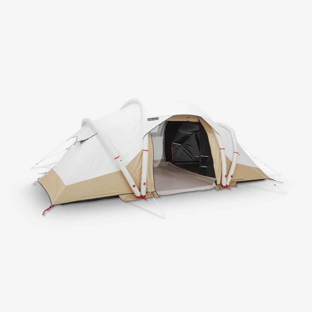 Air seconds 4.2 fresh & blacks (4-persoons), Caravans en Kamperen, Tenten, Ophalen, Zo goed als nieuw, Tot en met 4