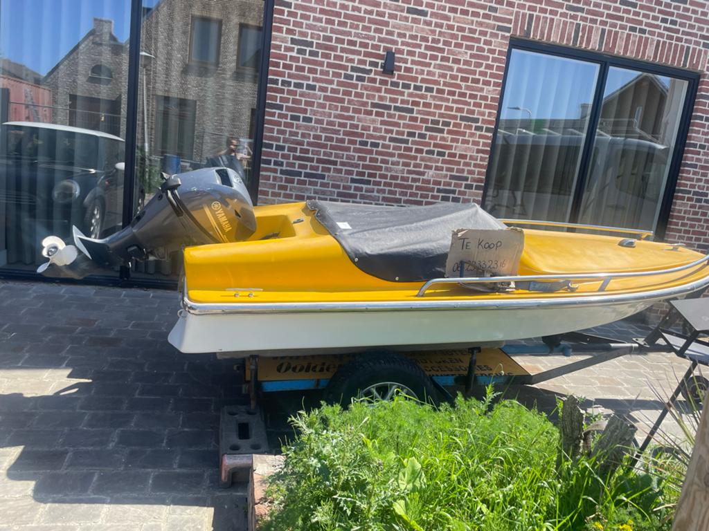 Freefire boot met 15 pk Yamaha 4-takt motor uit 2021, Ophalen of Verzenden, Gebruikt