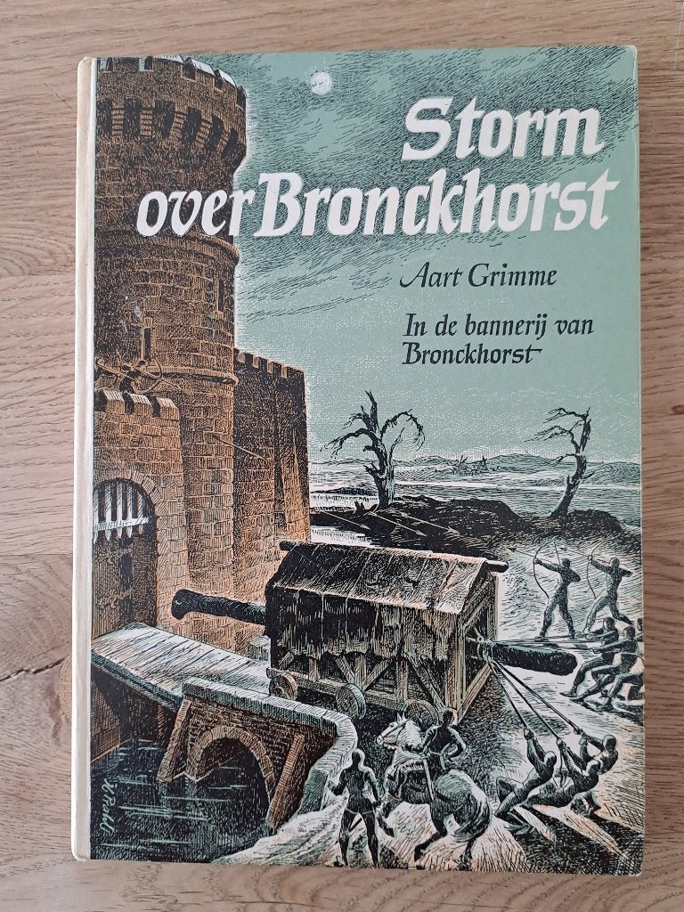 STORM OVER BRONKHORST.AART GRIMME.IN DE BANNERIJ BRONCKHORST, Gelezen, Ophalen of Verzenden, Fictie, Aart Grimme.