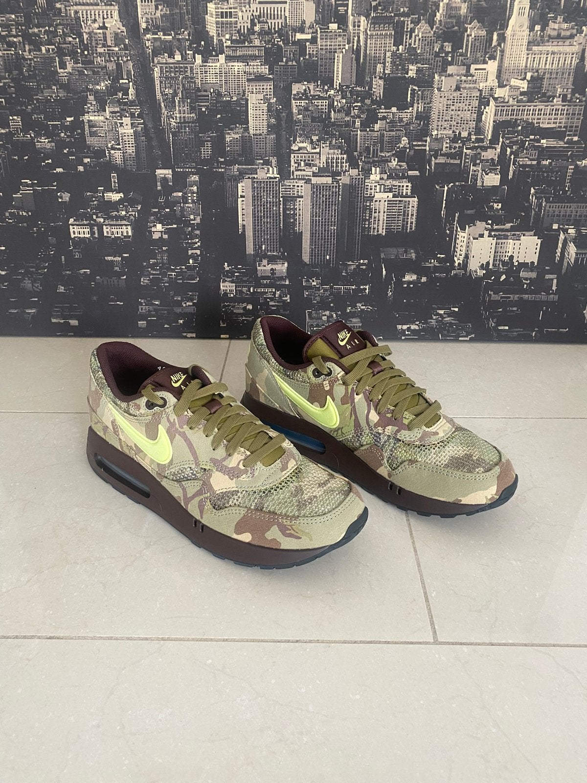 Nike Air Max 1 '86 'Camo’ EU 44, Overige kleuren, Nieuw, Ophalen of Verzenden, Sneakers of Gympen