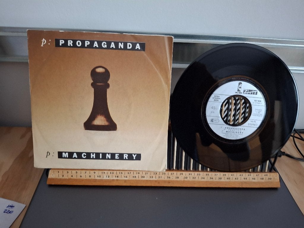 Propaganda-Machinery(268) 2 euro vaste prijs, Ophalen of Verzenden, Zo goed als nieuw, 7 inch, Pop