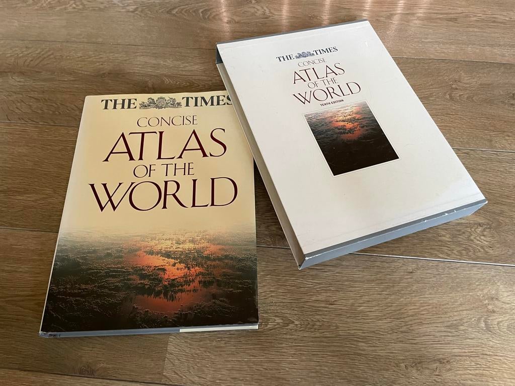 The Times Concise Atlas of the World - Wereldatlas, Boeken, Atlassen en Landkaarten, Gelezen, Overige atlassen, Wereld, 2000 tot heden