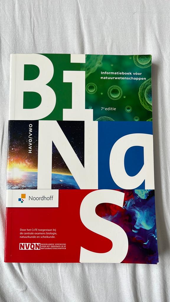 Binas, havo/vwo, nieuw, 7de editie, Boeken, Schoolboeken, Ophalen of Verzenden, Nieuw, Overige niveaus