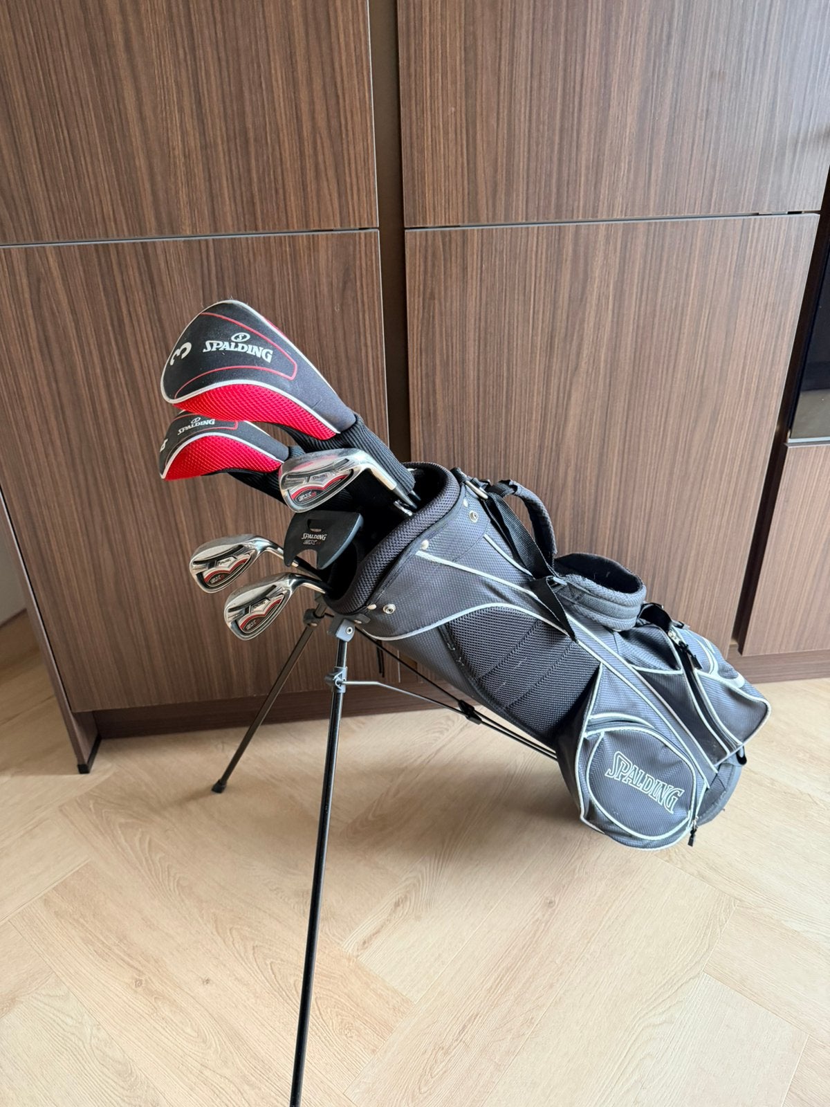Spalding golfset incl tas. 7,9,S,3H,4H,P, Ophalen, Gebruikt, Set