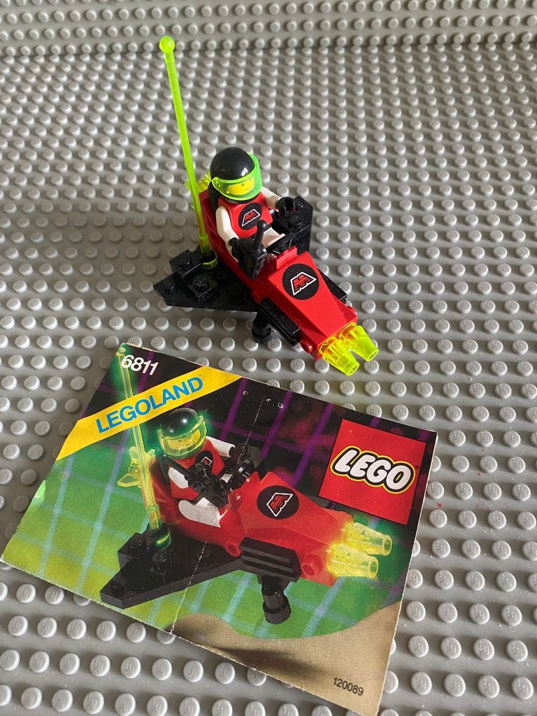 Lego Space ruimte M-Tron set 6811 Pulsar Charger, 1990, Gebruikt, Lego, Ophalen of Verzenden, Space