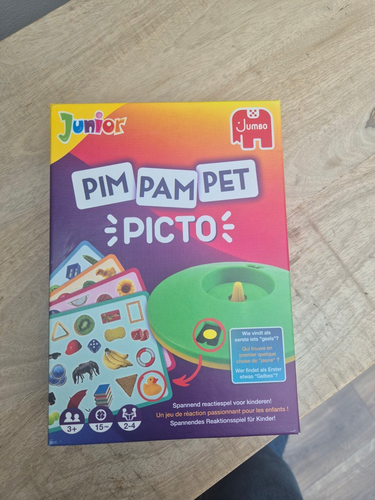 Nieuw Pim Pam Pet Picto - Jumbo Junior, Drie of vier spelers, Ophalen of Verzenden, Nieuw, Jumbo