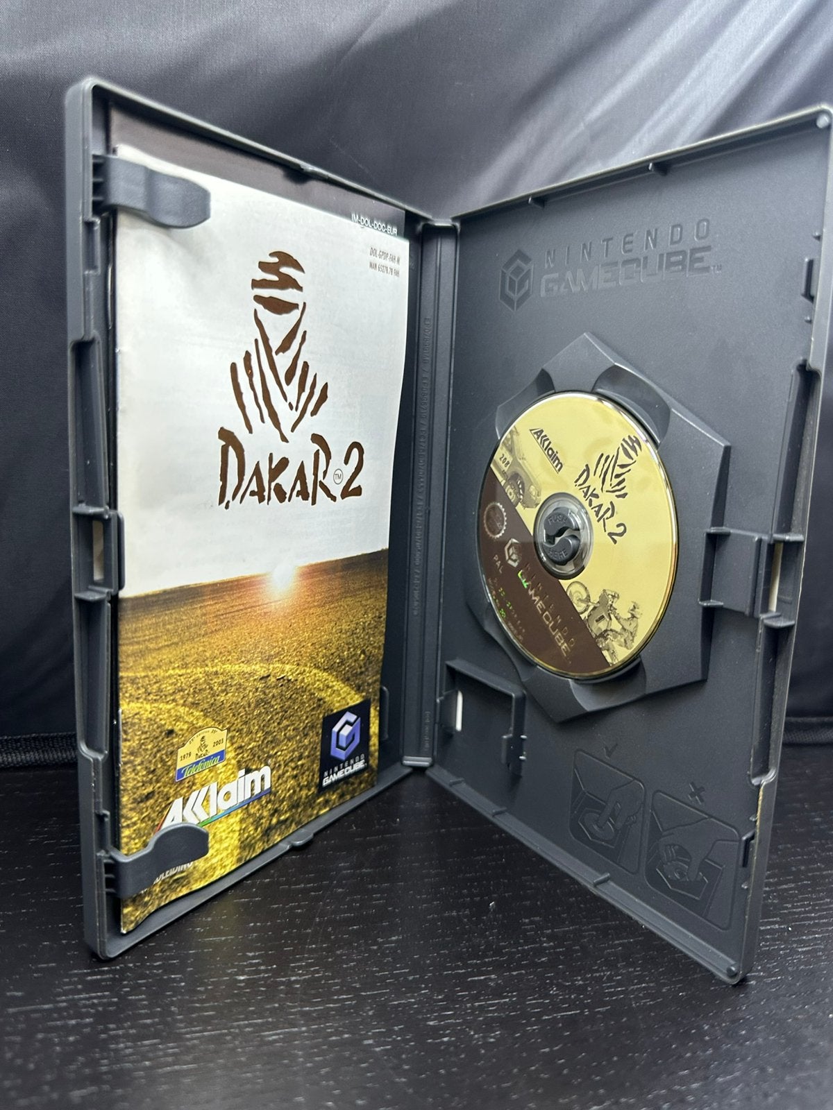 Dakar 2 Nintendo GameCube - Zo goed als nieuw, S, Racen en Vliegen, 2 spelers, Eén computer