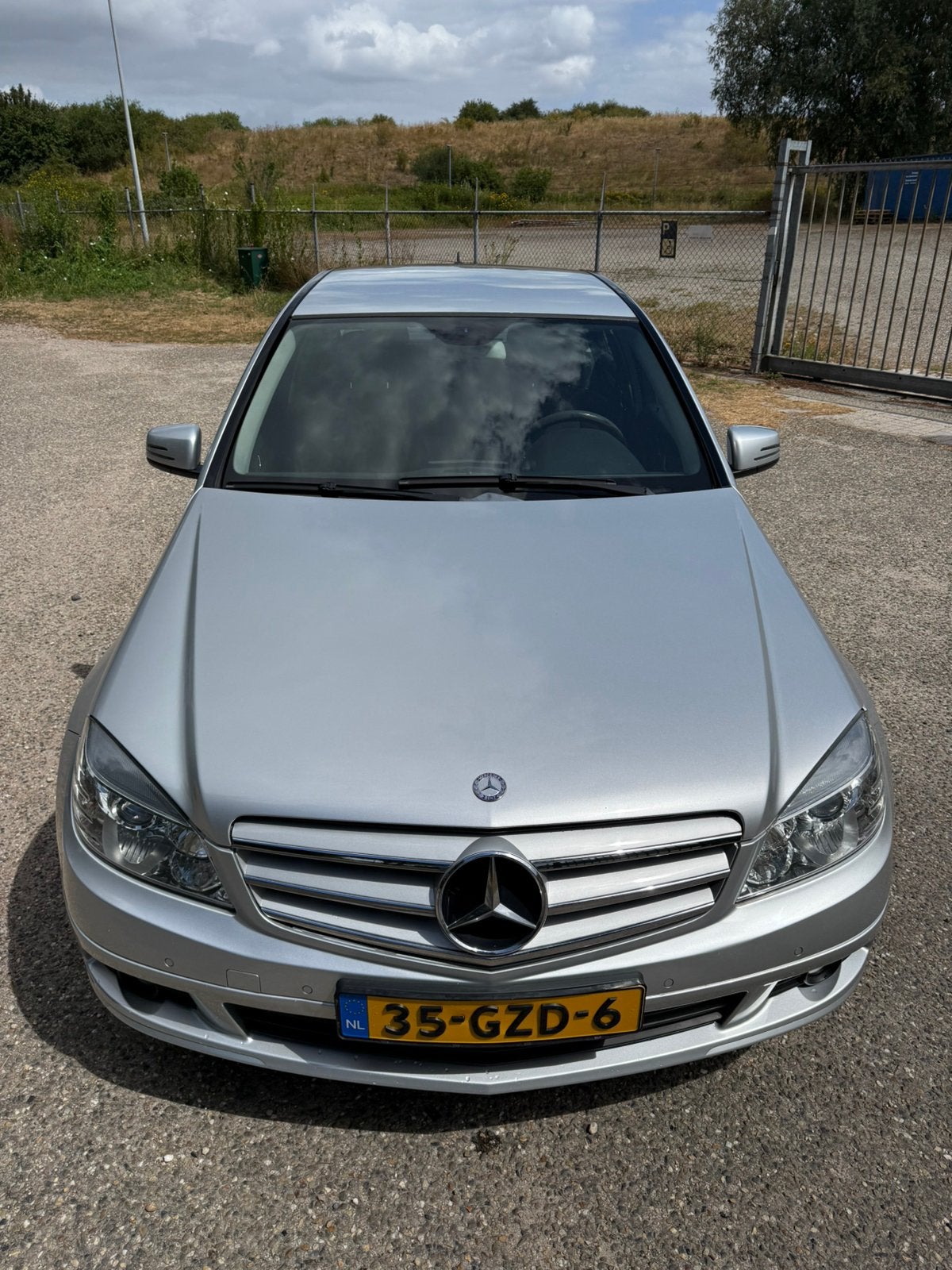 Mercedes-Benz C-Klasse 1.6 C180 Kompr. Sedan 2008 Grijs, 75 €/maand, Handgeschakeld, Sedan, 5 stoelen