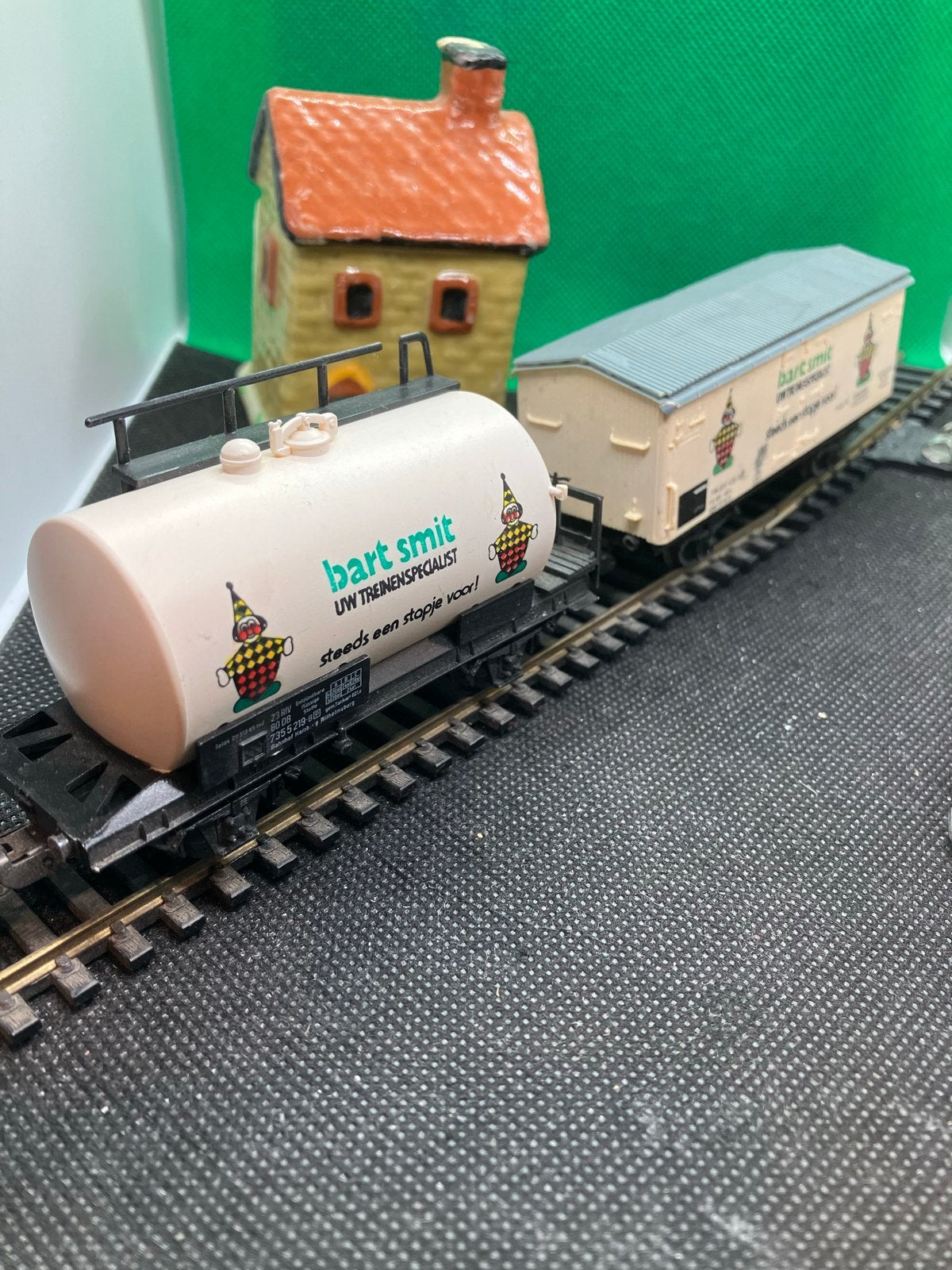 Bart Smit PIKO H0 Tankwagon en Gesloten Goederenwagon, Ophalen of Verzenden, Gebruikt, Wagon, Piko