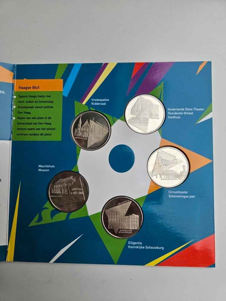 Den Haag 2004 'Puur Cultuur' Blufjes Set, Postzegels en Munten, Munten | Nederland, Ophalen of Verzenden, Koningin Beatrix, Overige waardes