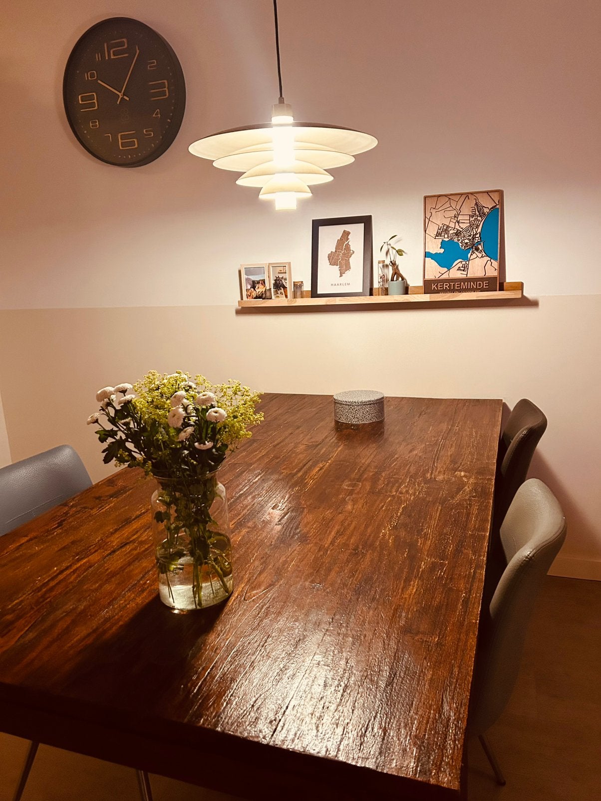 Goossens Forest Teak tafel 200cm lang, 110cm, 78cm hoog, Huis en Inrichting, Ophalen, Gebruikt, 100 tot 150 cm, Teakhout