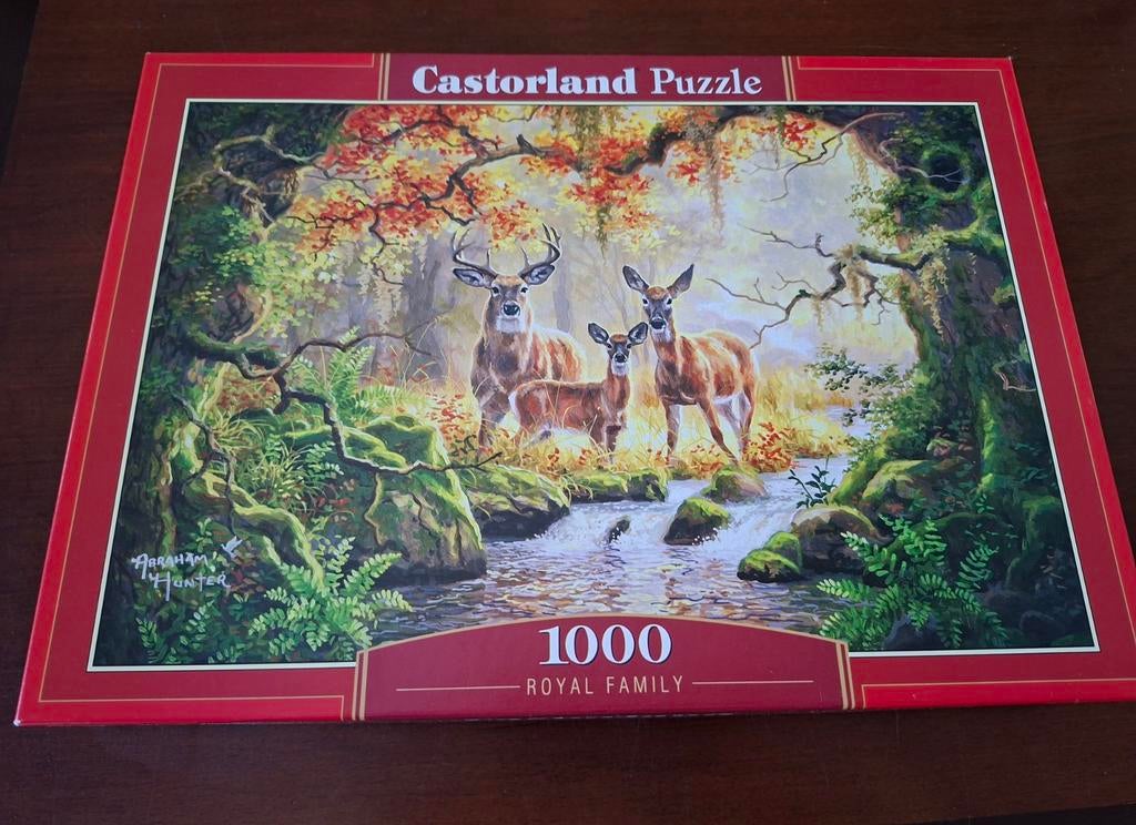 Castorland Legpuzzel 1000 stukjes - Royal Family, Hobby en Vrije tijd, Denksport en Puzzels, Ophalen of Verzenden, 500 t/m 1500 stukjes