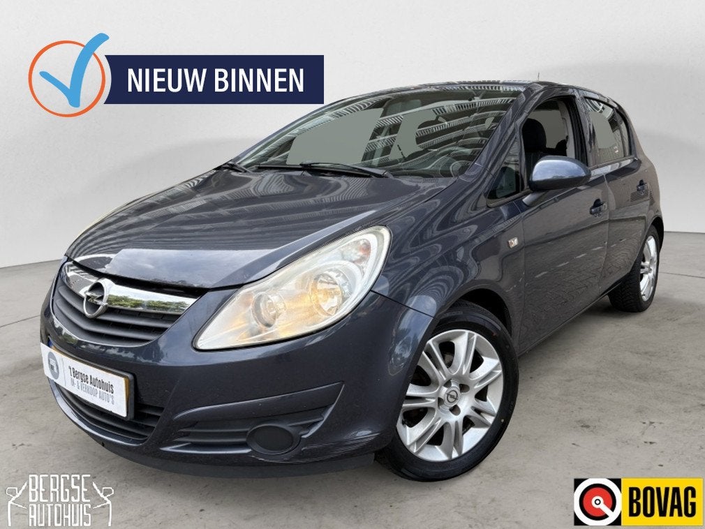 Opel Corsa 1.2 16V Business Airco Cruise Lmv Nap (bj 2008), Auto's, Opel, Gebruikt, Metallic lak, 4 cilinders, 1229 cc