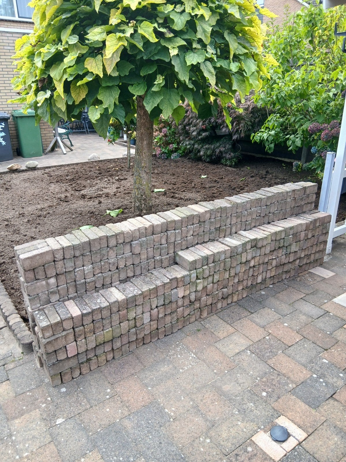 IJsselstenen, Betonstenen en Palisades, Ophalen, Gebruikt