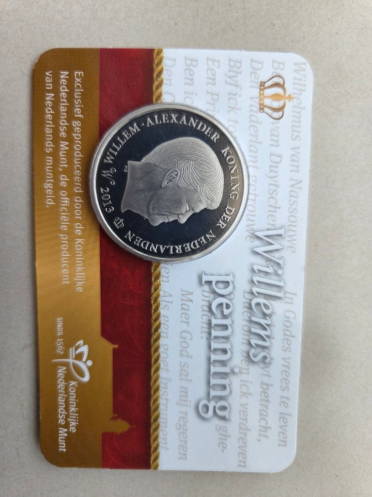 Willemspenning 2013., Ophalen of Verzenden, Vóór koninkrijk, Euro's