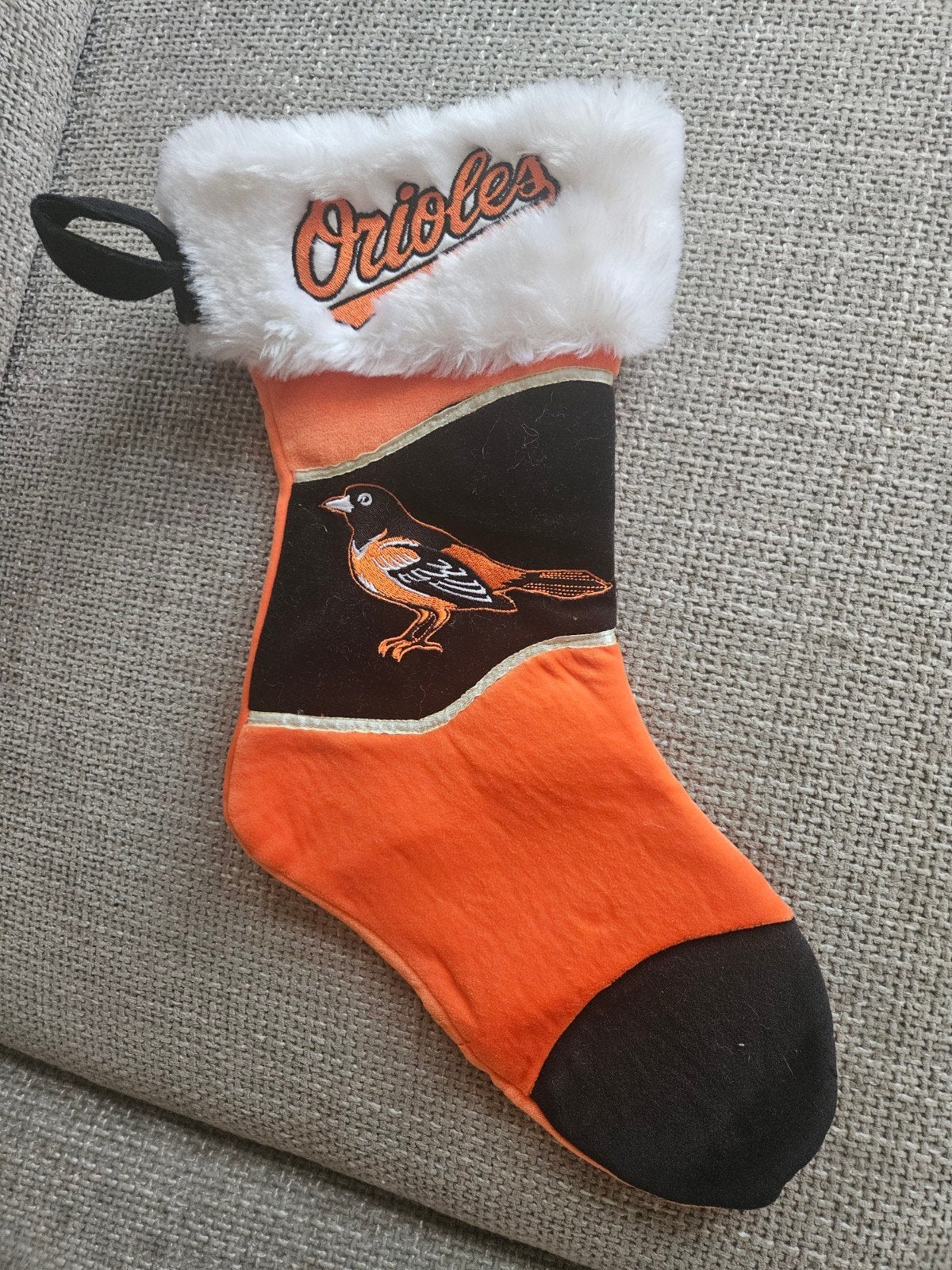NWT Vintage 1994 MLB Baltimore Orioles Puffy Russ Christmas, Ophalen of Verzenden, Zo goed als nieuw, Buitenlandse clubs