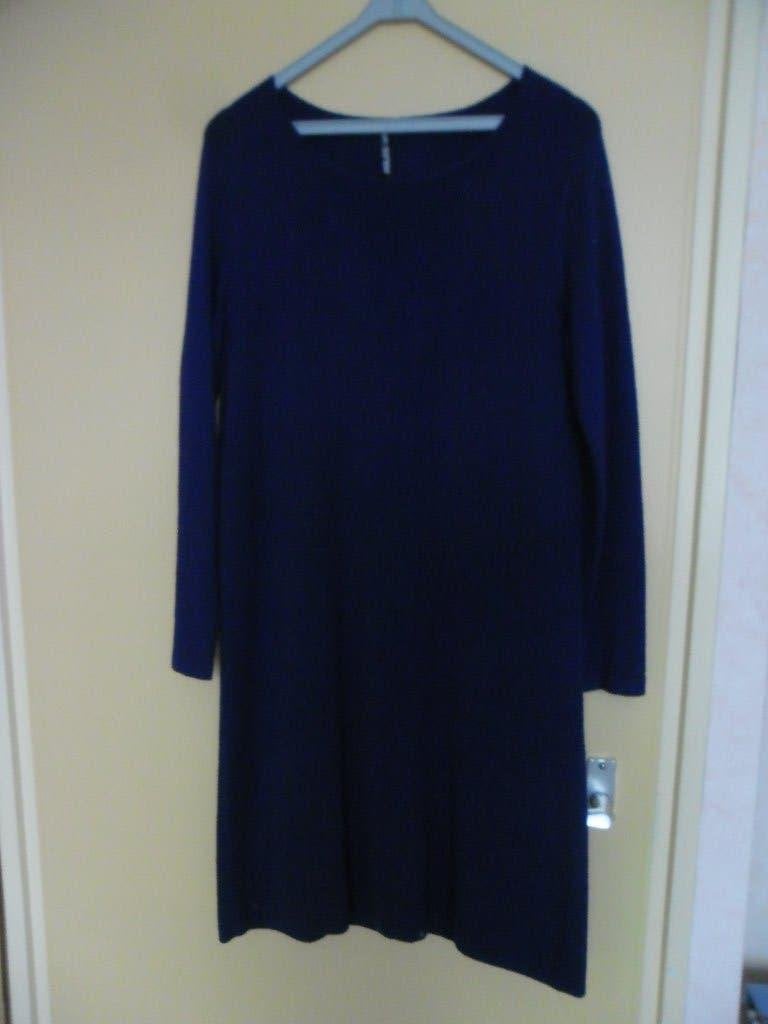 z.g.a.n. blauwe dames jurk Maat 42, Blauw, Maat 42/44 (L), Ophalen of Verzenden, Zo goed als nieuw