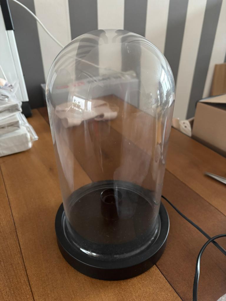 Tafellamp stolp, Huis en Inrichting, Lampen | Tafellampen, Ophalen of Verzenden, Minder dan 50 cm