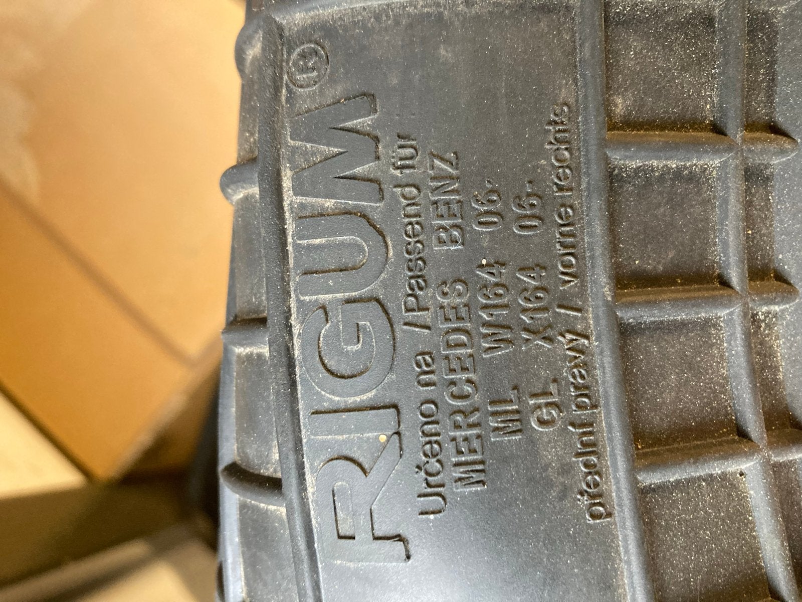 Rubberen automatten voor Mercedes Benz ML/GL W164/X164, Ophalen of Verzenden, Gebruikt