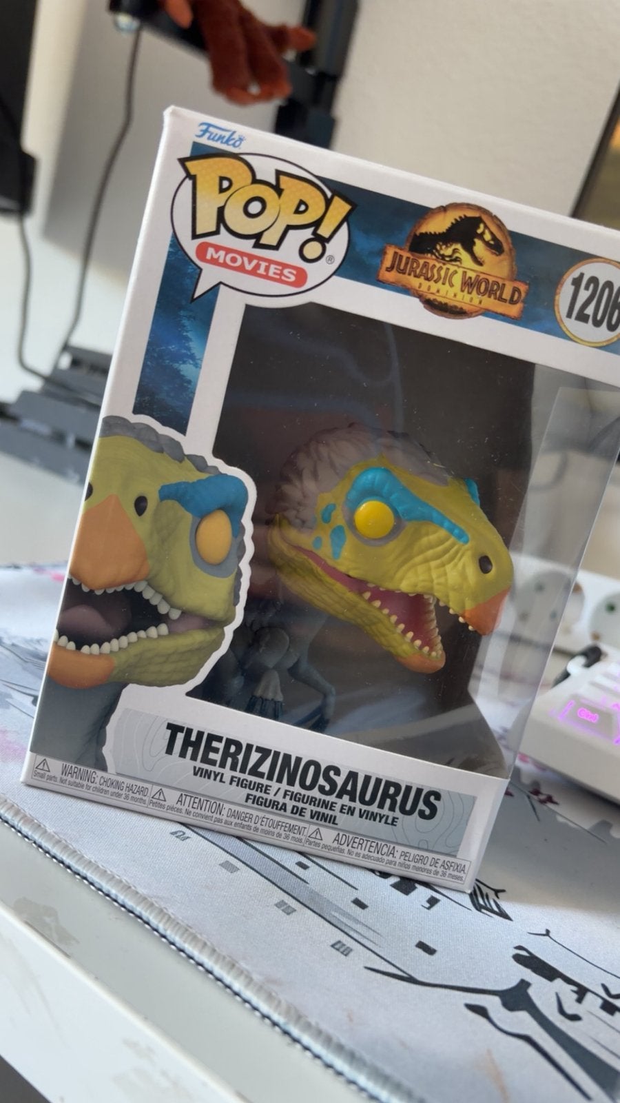 Therzinosaurus funko pop, Verzamelen, Ophalen, Zo goed als nieuw