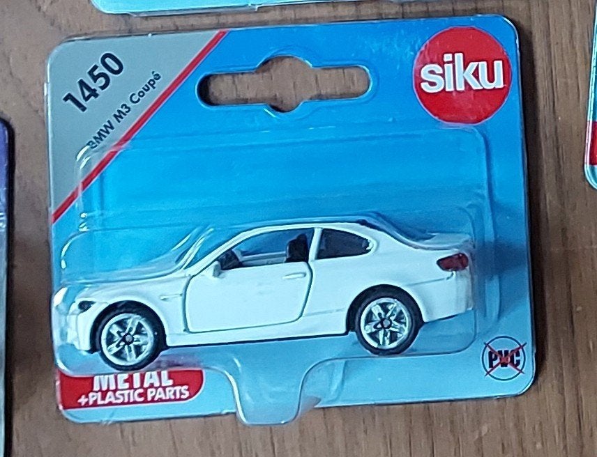 Siku 1450 BMW M3 Coupe, Hobby en Vrije tijd, Ophalen of Verzenden, Zo goed als nieuw, Auto, SIKU