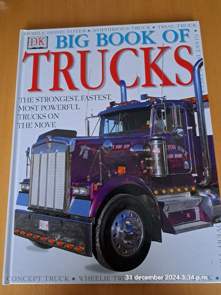 Big Book of Trucks - Auto's Boek, Ophalen of Verzenden, Zo goed als nieuw, 3 tot 4 jaar