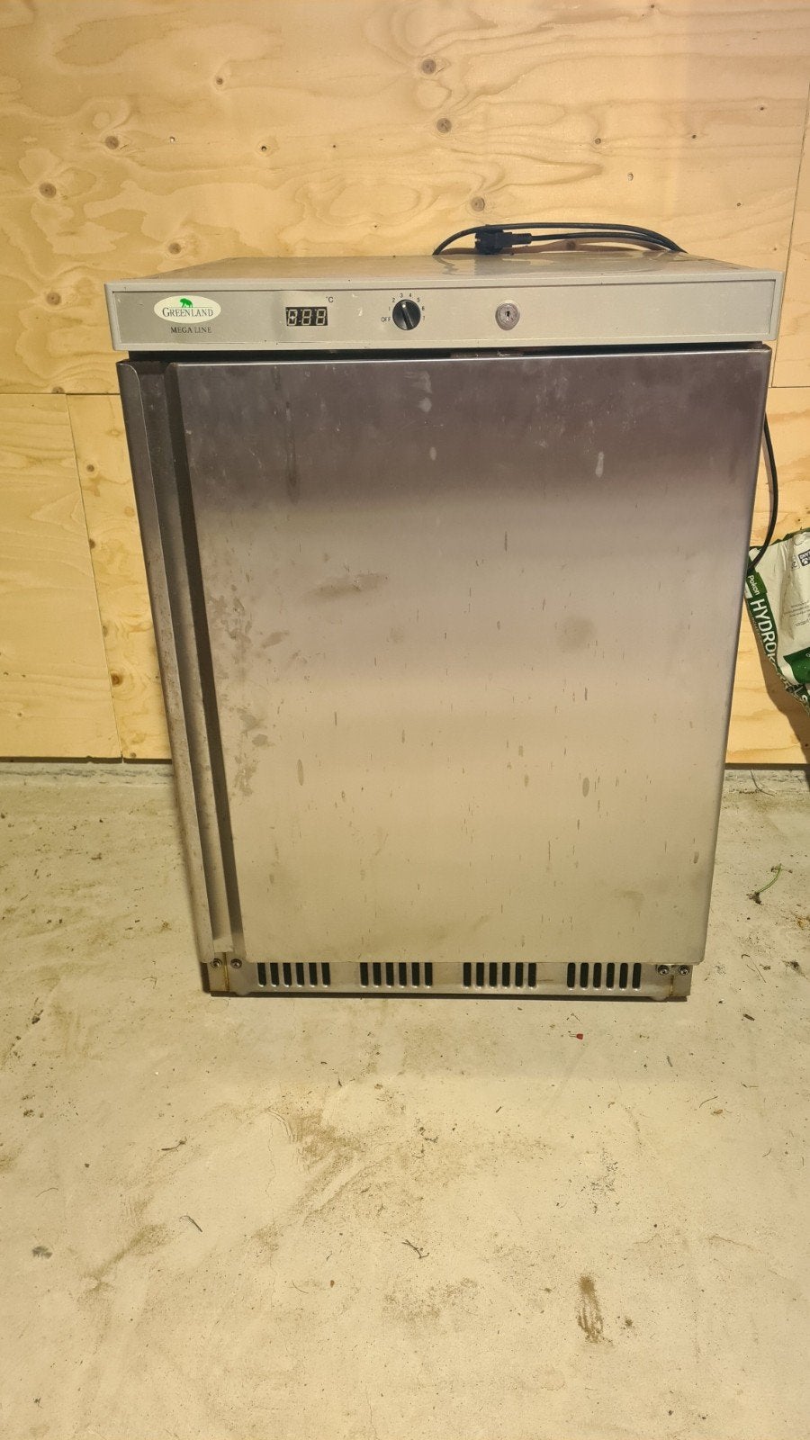 Koelkast RVS, 60 cm of meer, 100 tot 150 liter, Ophalen, 85 tot 120 cm