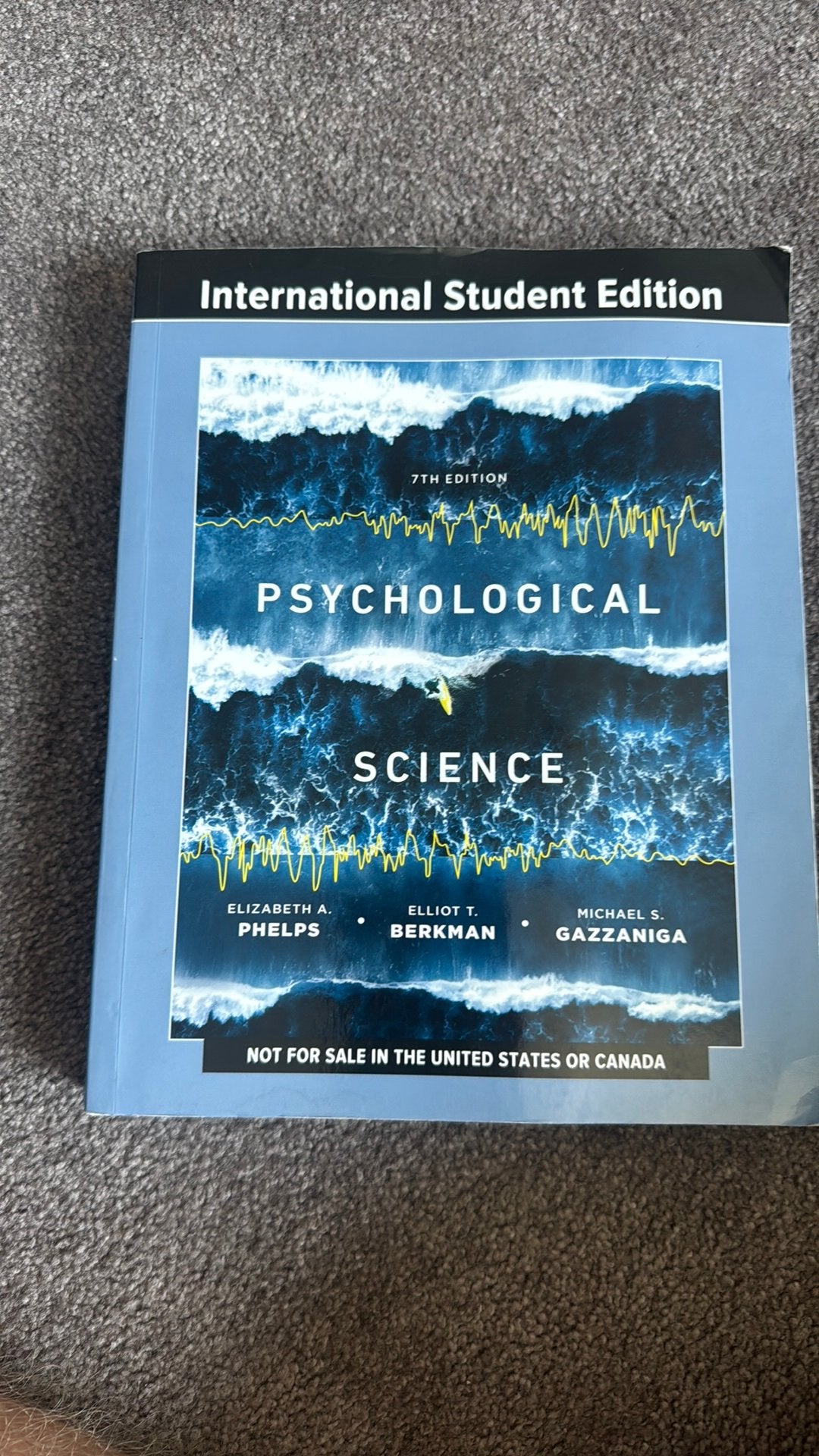 Psychological science 7e editie, Ophalen of Verzenden, Zo goed als nieuw